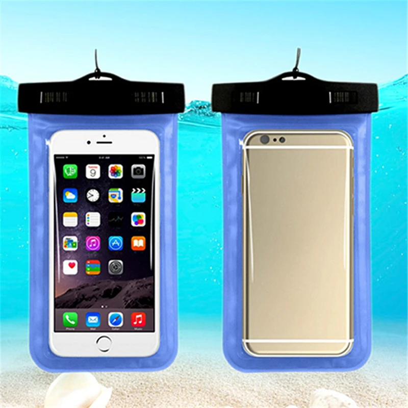 Lot de 3 pochettes imperméables flottantes pour téléphone portable sac sec housse pour - Photo 30 sur 30