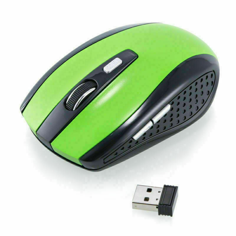 2,4 GHz kabellose optische Maus Mäuse & USB-Empfänger für PC Laptop - Bild 18 von 20