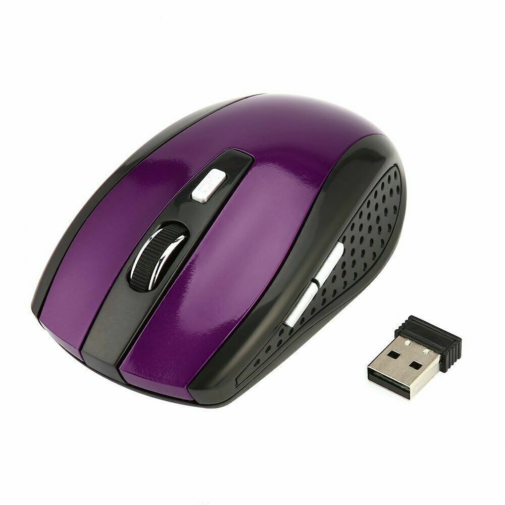 2,4 GHz kabellose optische Maus Mäuse & USB-Empfänger für PC Laptop - Bild 14 von 20