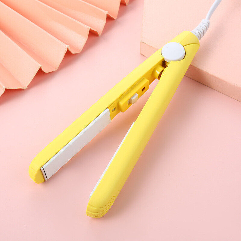 Mini Portable Hair Iron Hair Straightener Curler Professional Hair - Picture 29 of 31